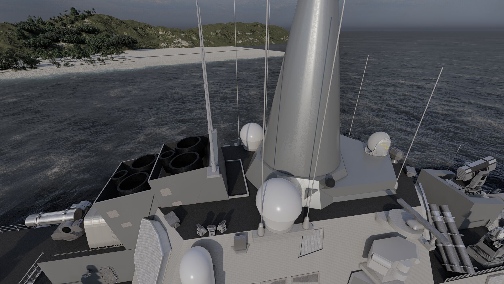 HEAVY NAVY FRIGATE 3D model_21