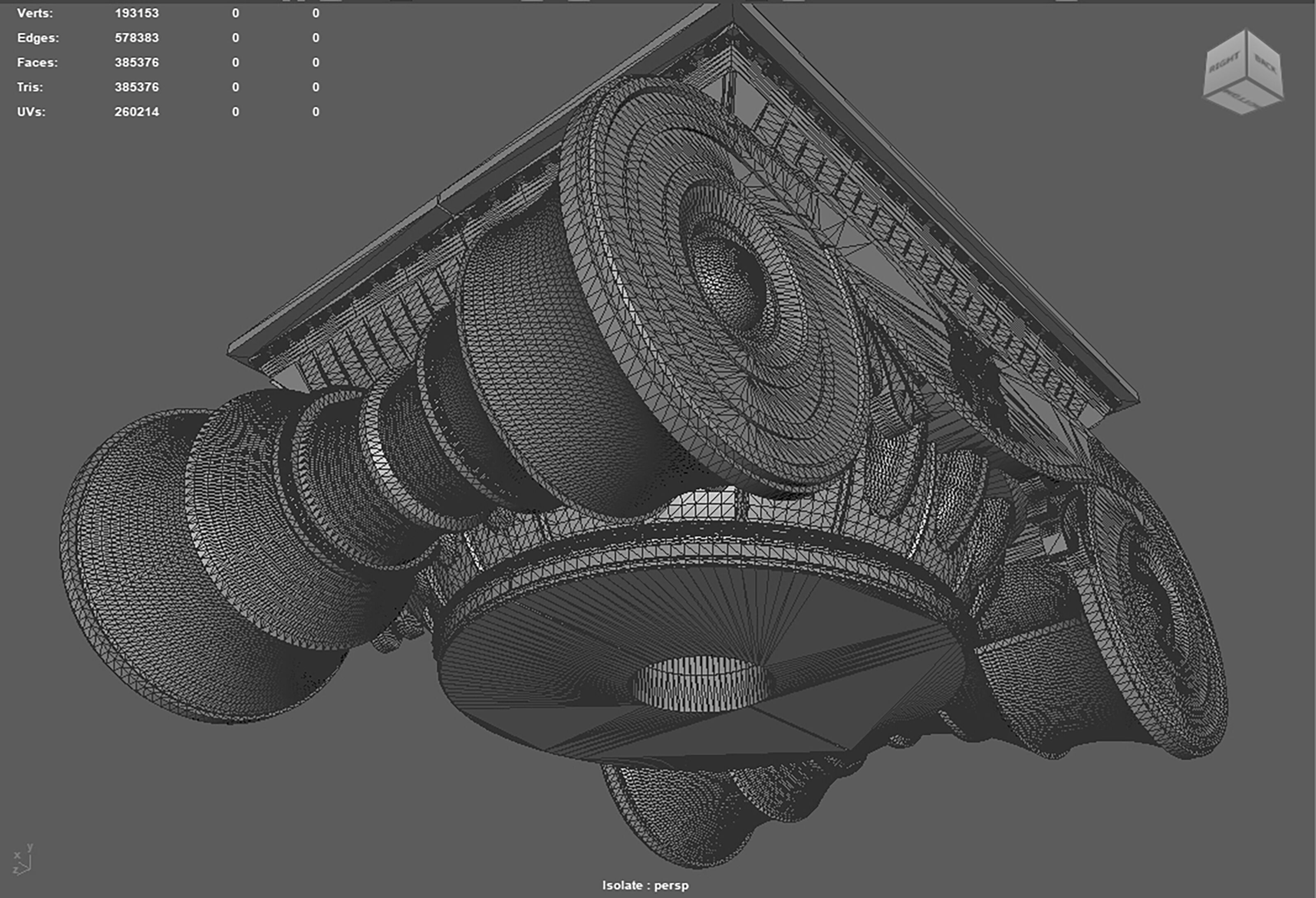 Modular Greek ionic Column for 3d print 3D print model_12