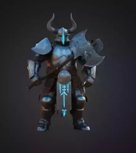 Runeblade Berserker 3D model