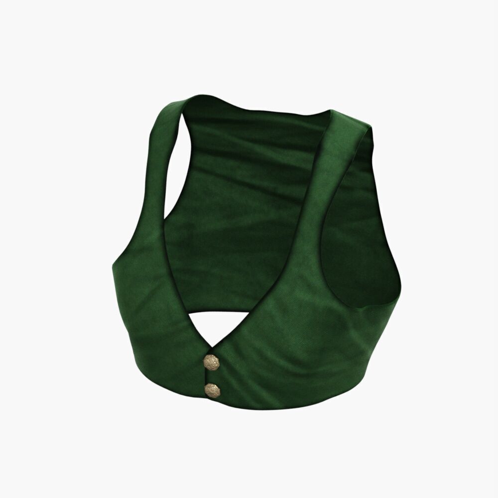 Matador - Bullfighter Rigged Low-poly 3D model_17