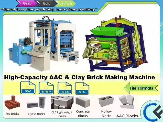 Fully Automatic Brick Making Machine
