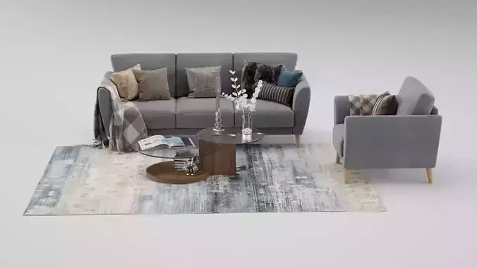 Aria Sofa and Armchair