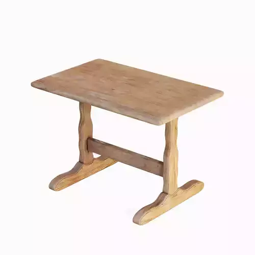 Wooden Dining Table 03