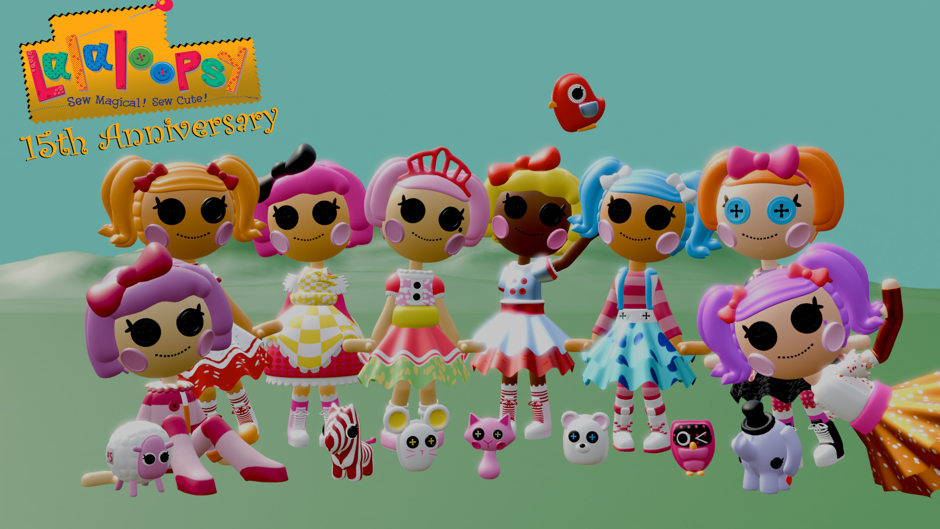 Lalaloopsy Free Model Collection free 3D model rigged | CGTrader