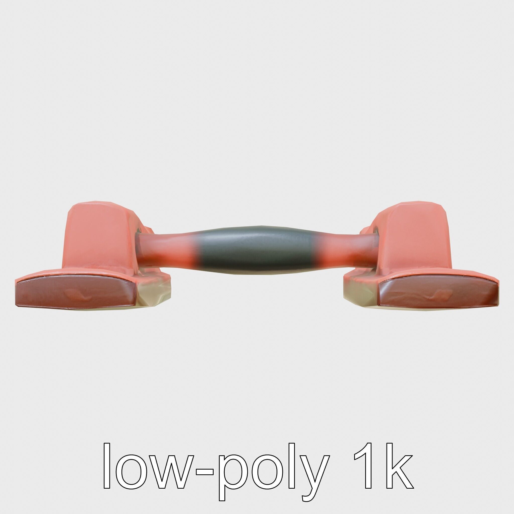 Ergonomic Wrist Support Pad Model with Soft Upholstery Low-poly 3D model_21