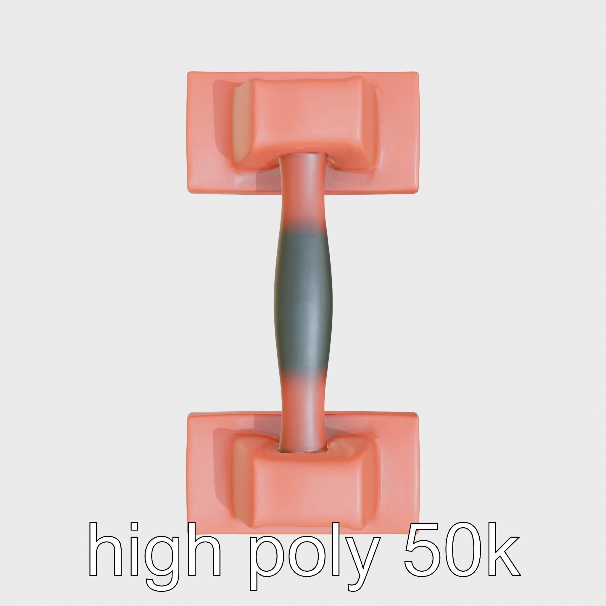 Ergonomic Wrist Support Pad Model with Soft Upholstery Low-poly 3D model_18