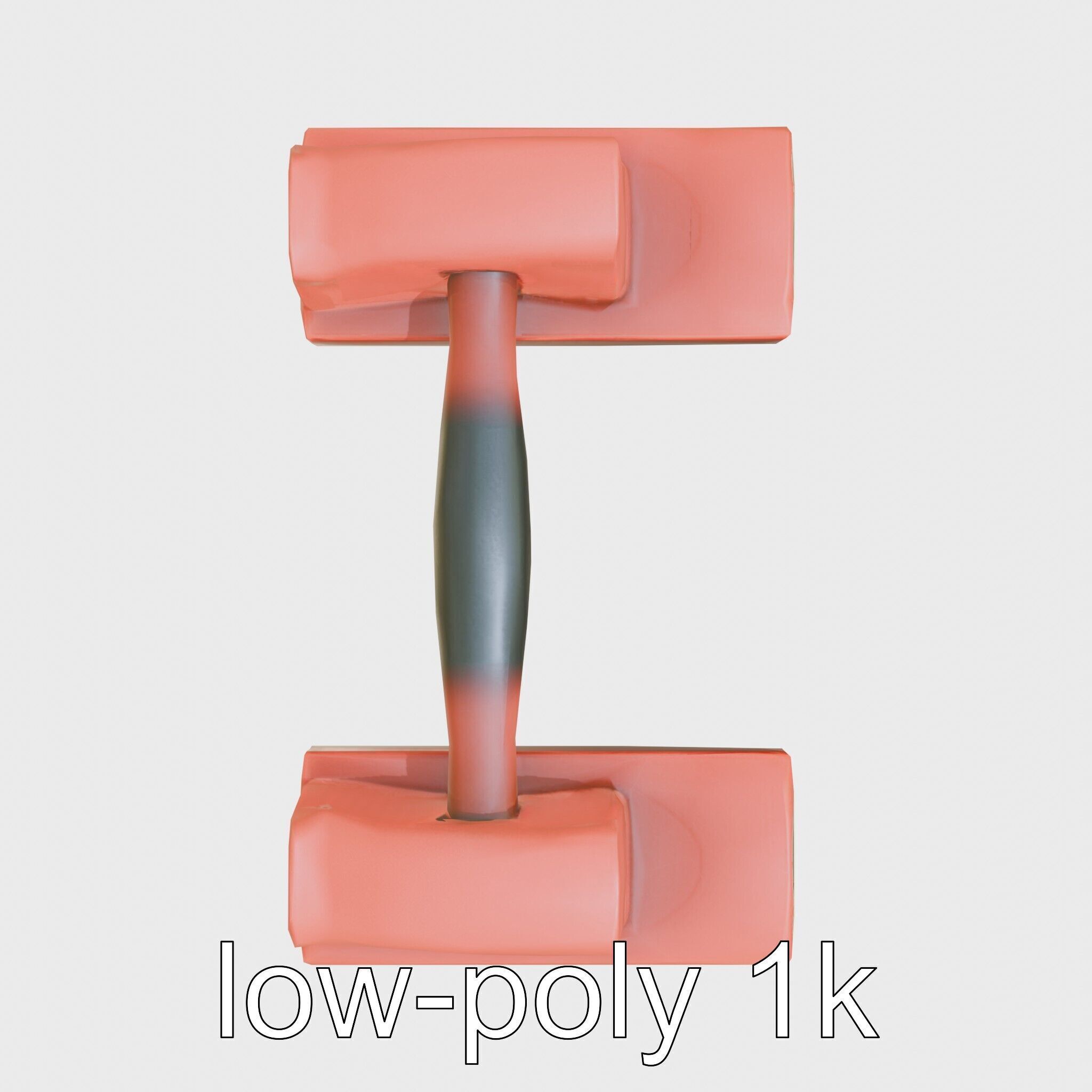 Ergonomic Wrist Support Pad Model with Soft Upholstery Low-poly 3D model_25