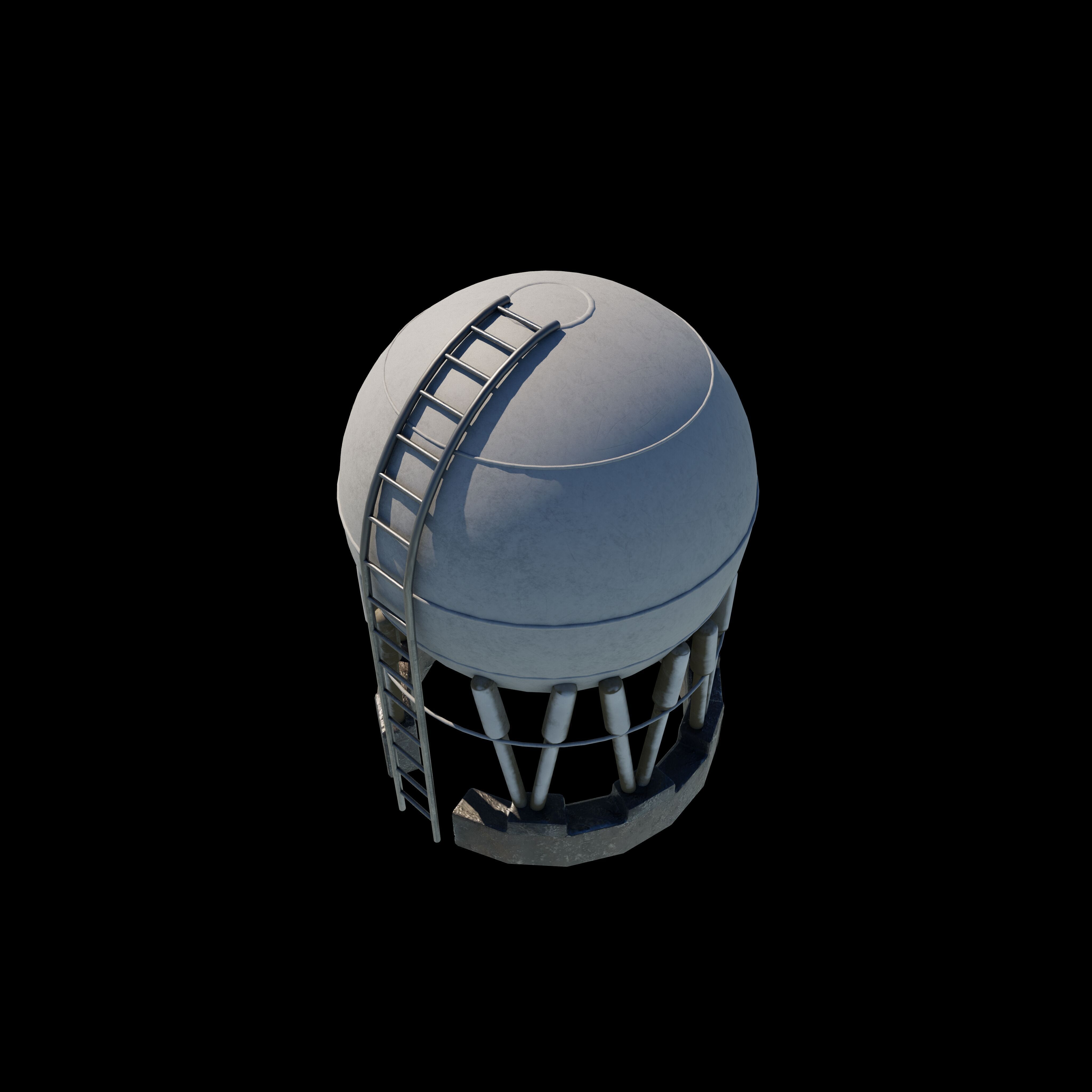 Storage Tanks 3D model_7