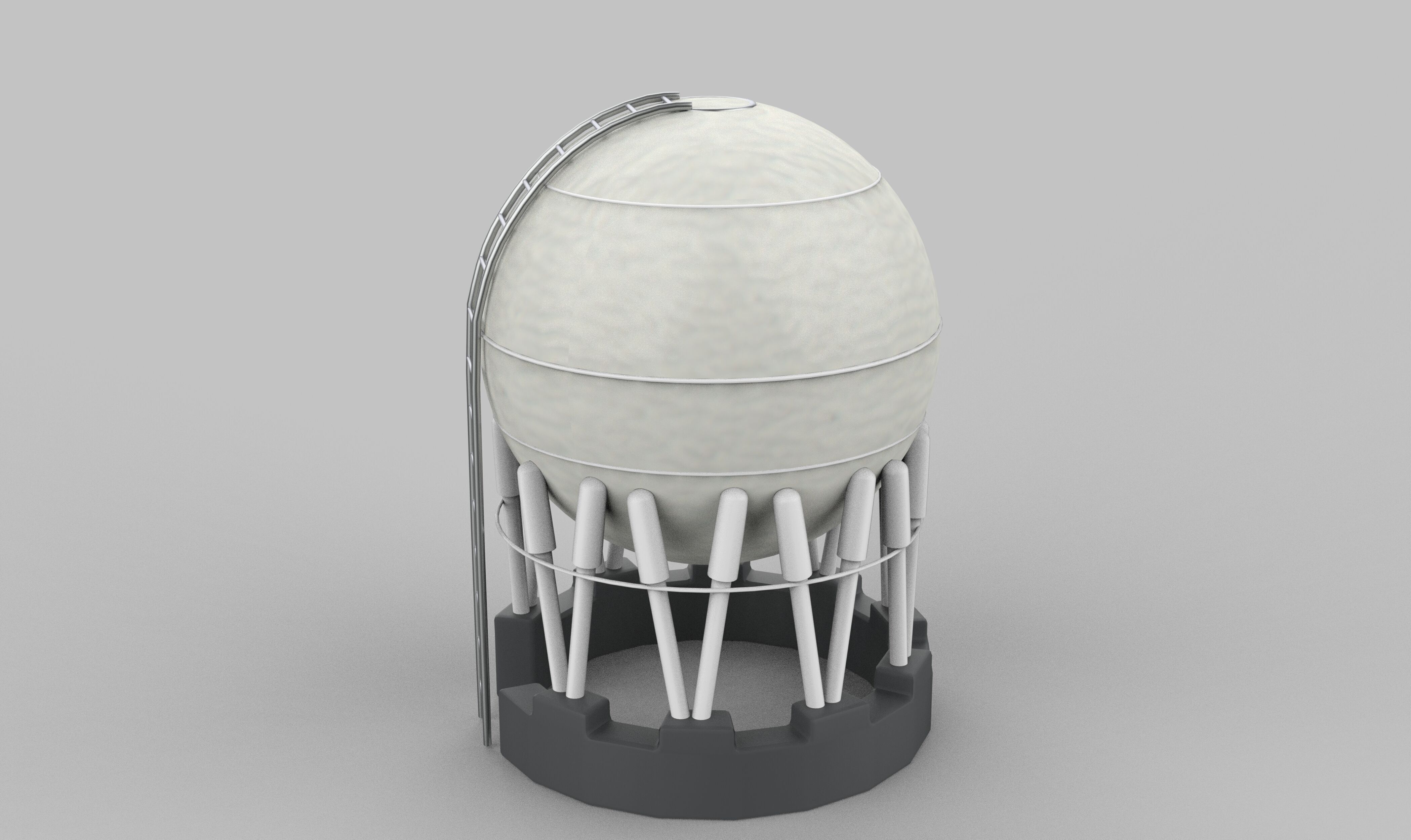 Storage Tanks 3D model_5