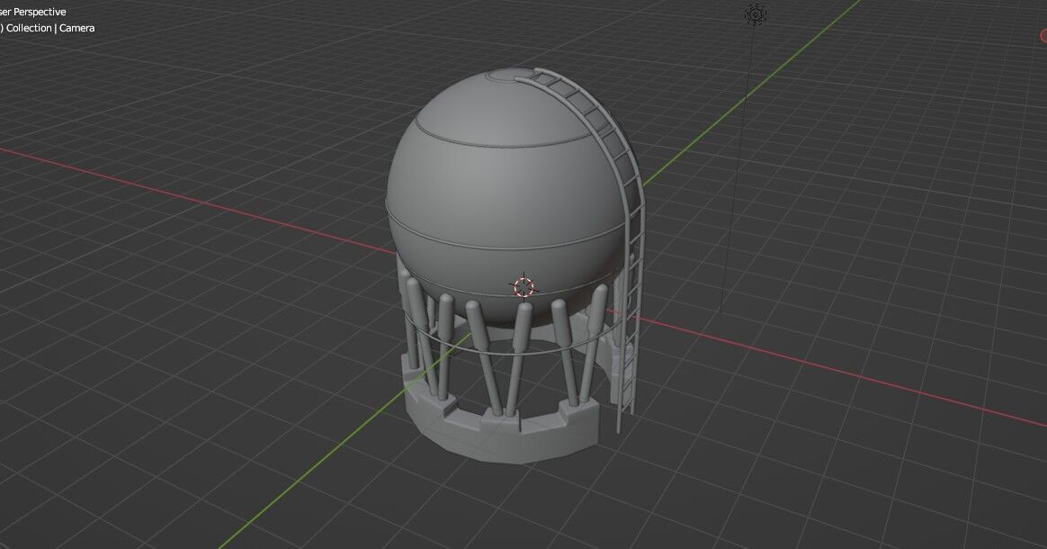 Storage Tanks 3D model_11