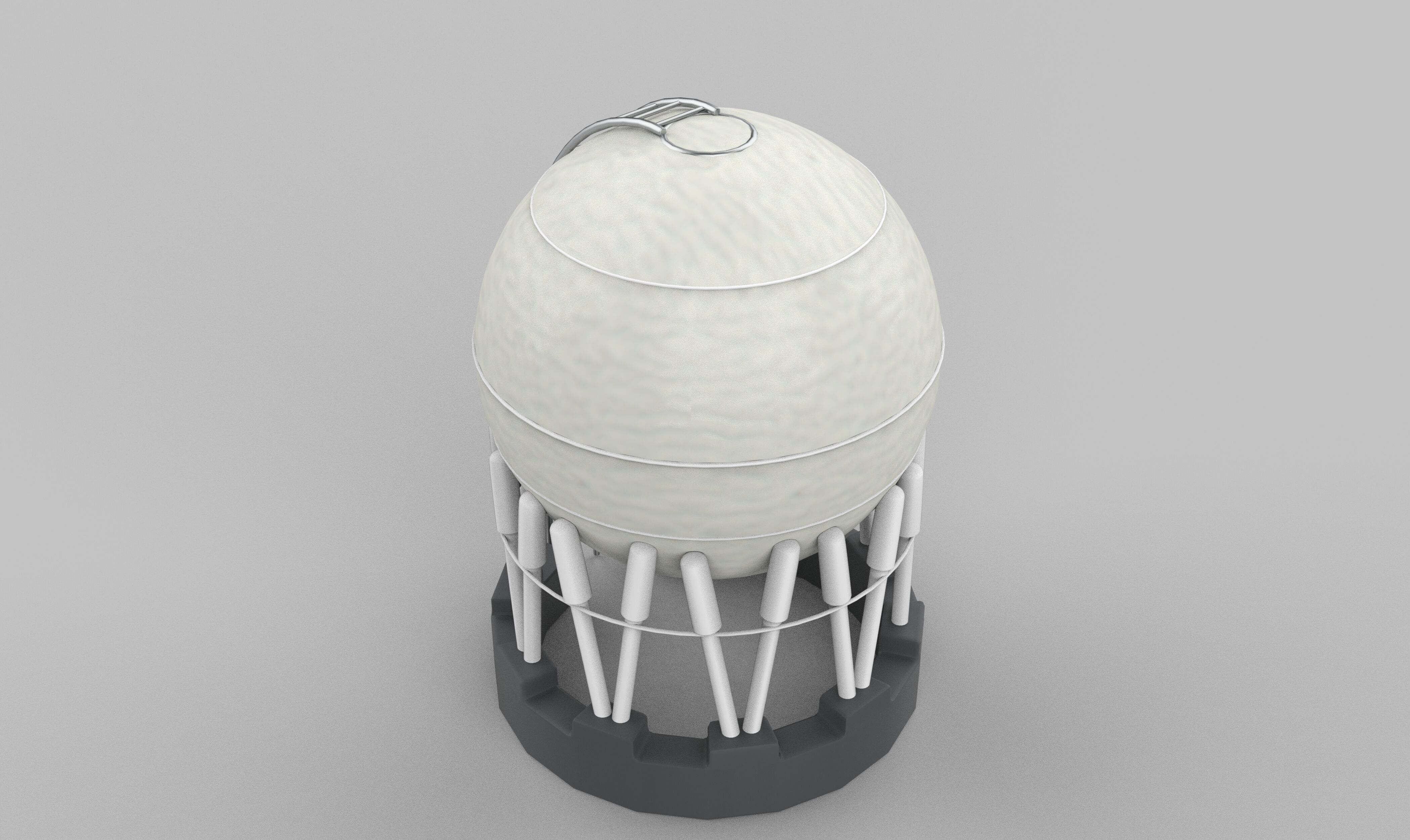 Storage Tanks 3D model_4