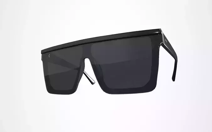 Glasses Black Gray - VTO Ready