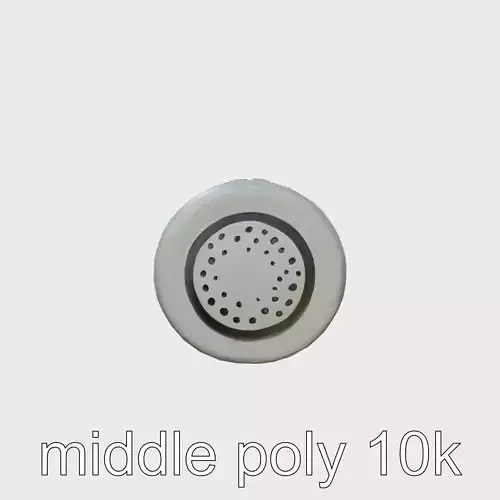 Ribbed Surface Massage Roller 3D Model