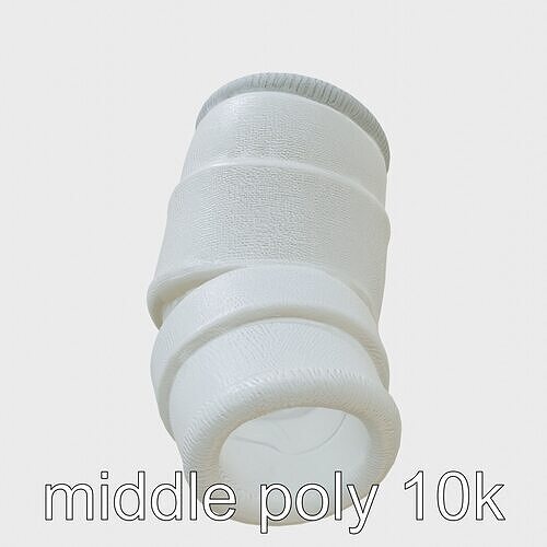 Elastic Elbow Support Brace 3D Model Low-poly 3D model