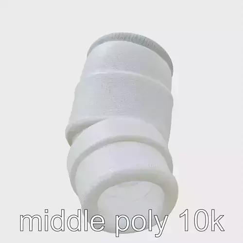 Elastic Elbow Support Brace 3D Model