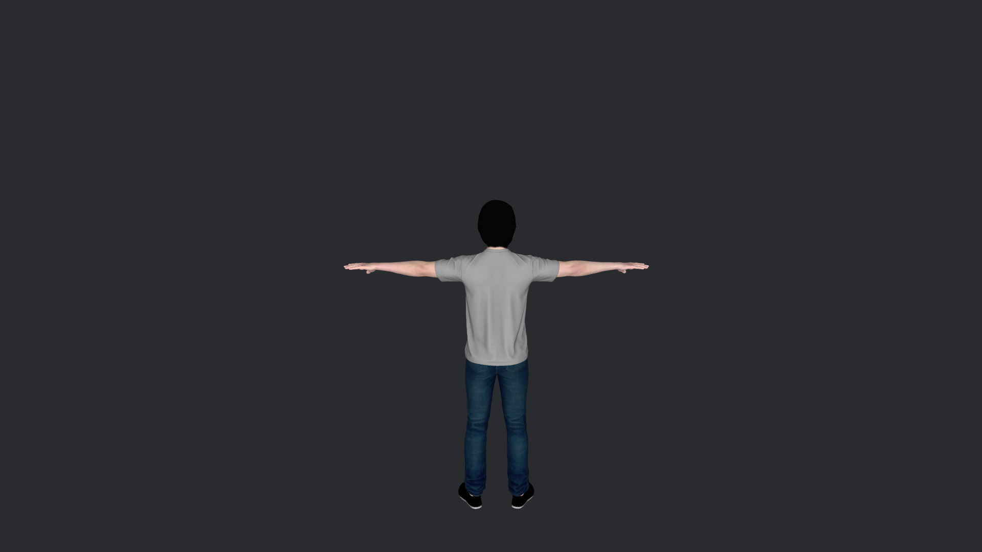 greg kihn Hyper Realistic Full Body Fully Rigged 3D Character Low-poly 3D model_22