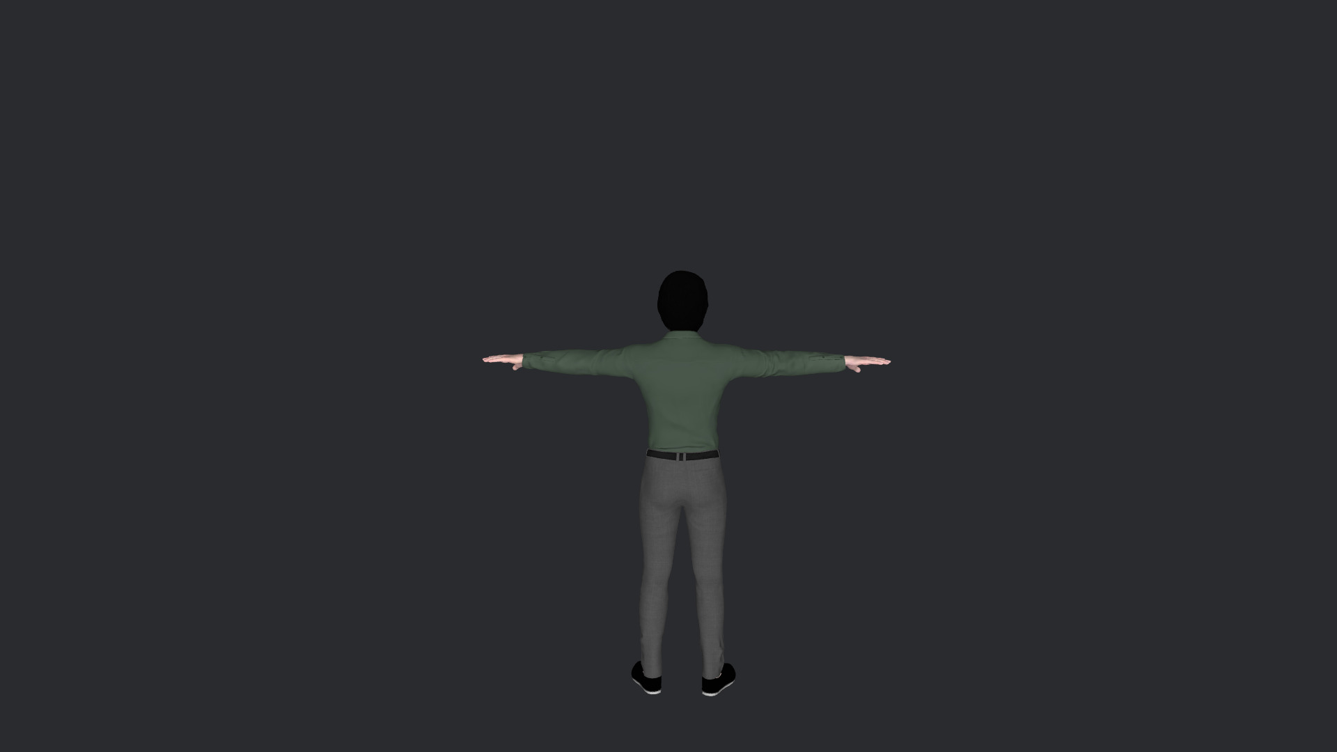 greg kihn Hyper Realistic Full Body Fully Rigged 3D Character Low-poly 3D model_6
