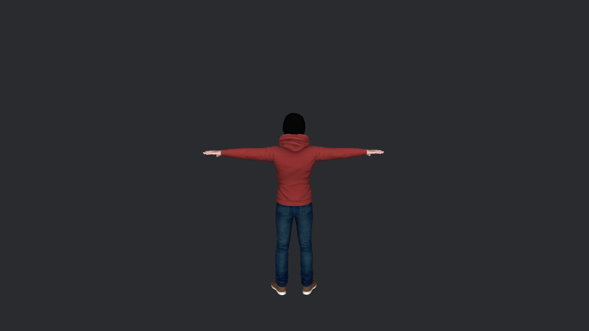 greg kihn Hyper Realistic Full Body Fully Rigged 3D Character Low-poly 3D model_11