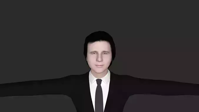 greg kihn  Hyper Realistic Full Body Fully Rigged 3D Character