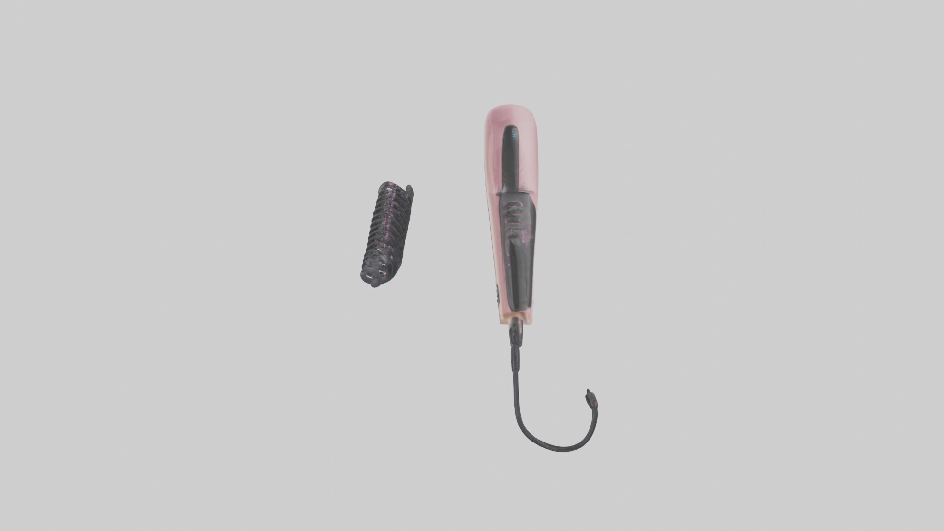 Hair straightener model Low-poly 3D model_15