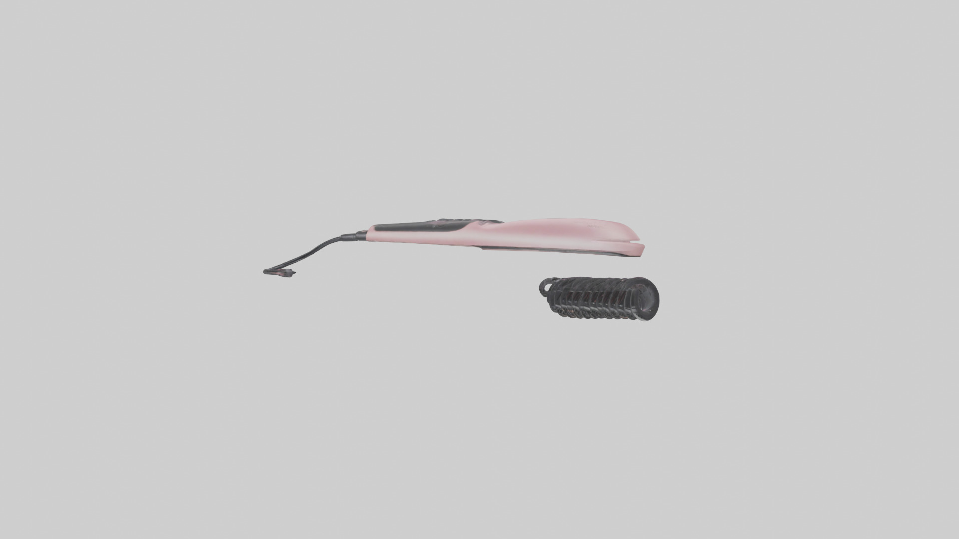 Hair straightener model Low-poly 3D model_7