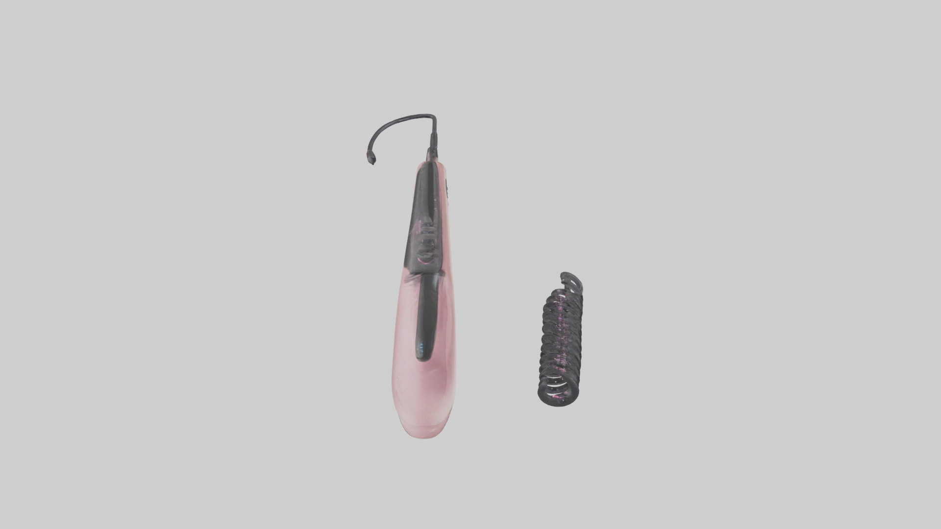 Hair straightener model Low-poly 3D model_16
