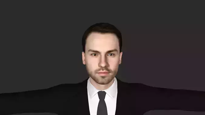 Handsome man Hyper Realistic Full Body Fully Rigged 3D Character