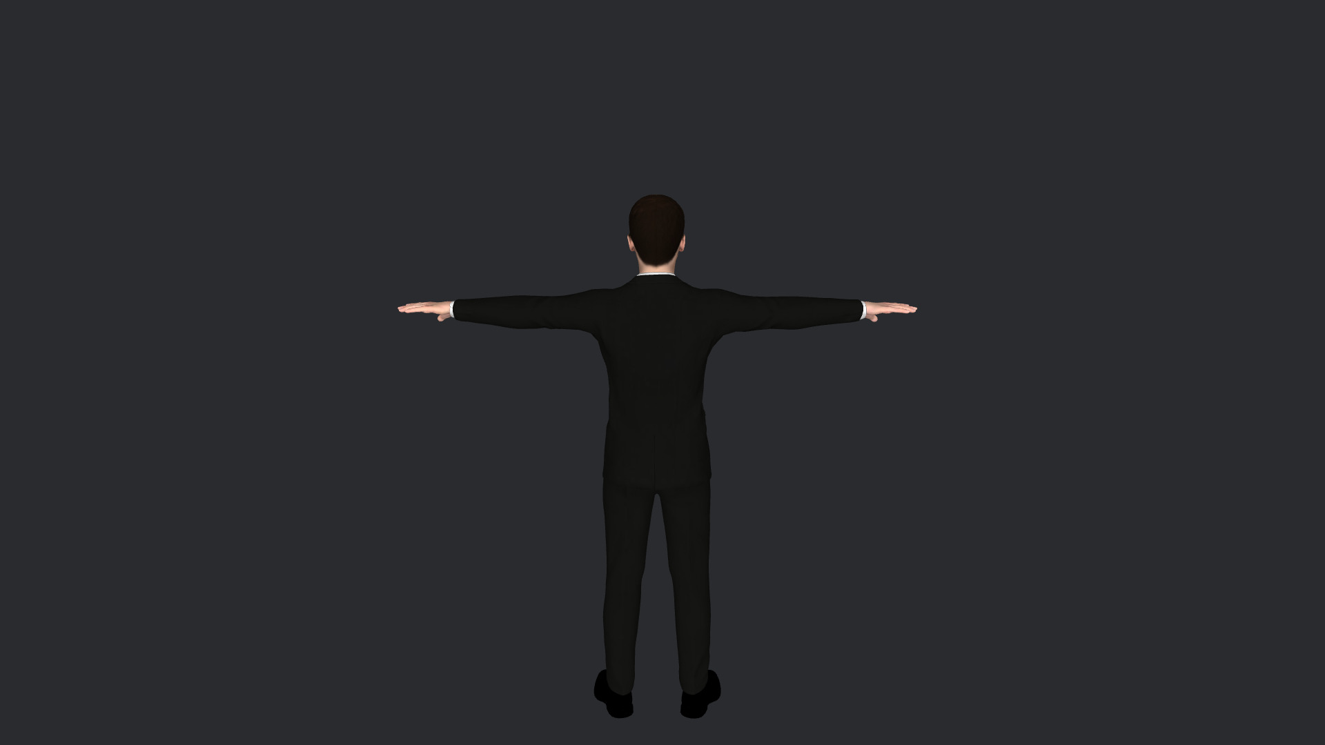 Handsome man Hyper Realistic Full Body Fully Rigged 3D Character Low-poly 3D model_22