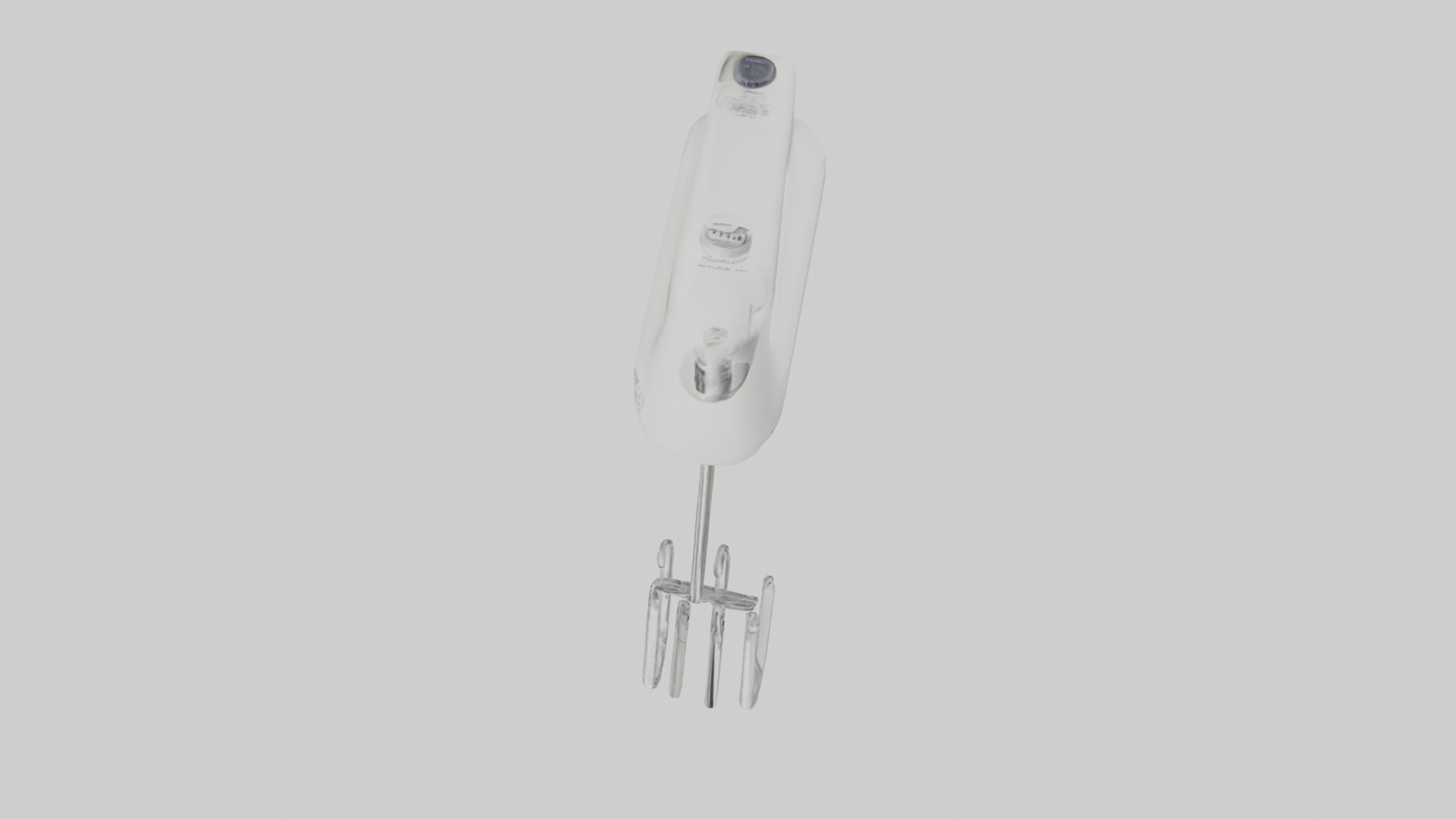 Hand mixer model Low-poly 3D model_14
