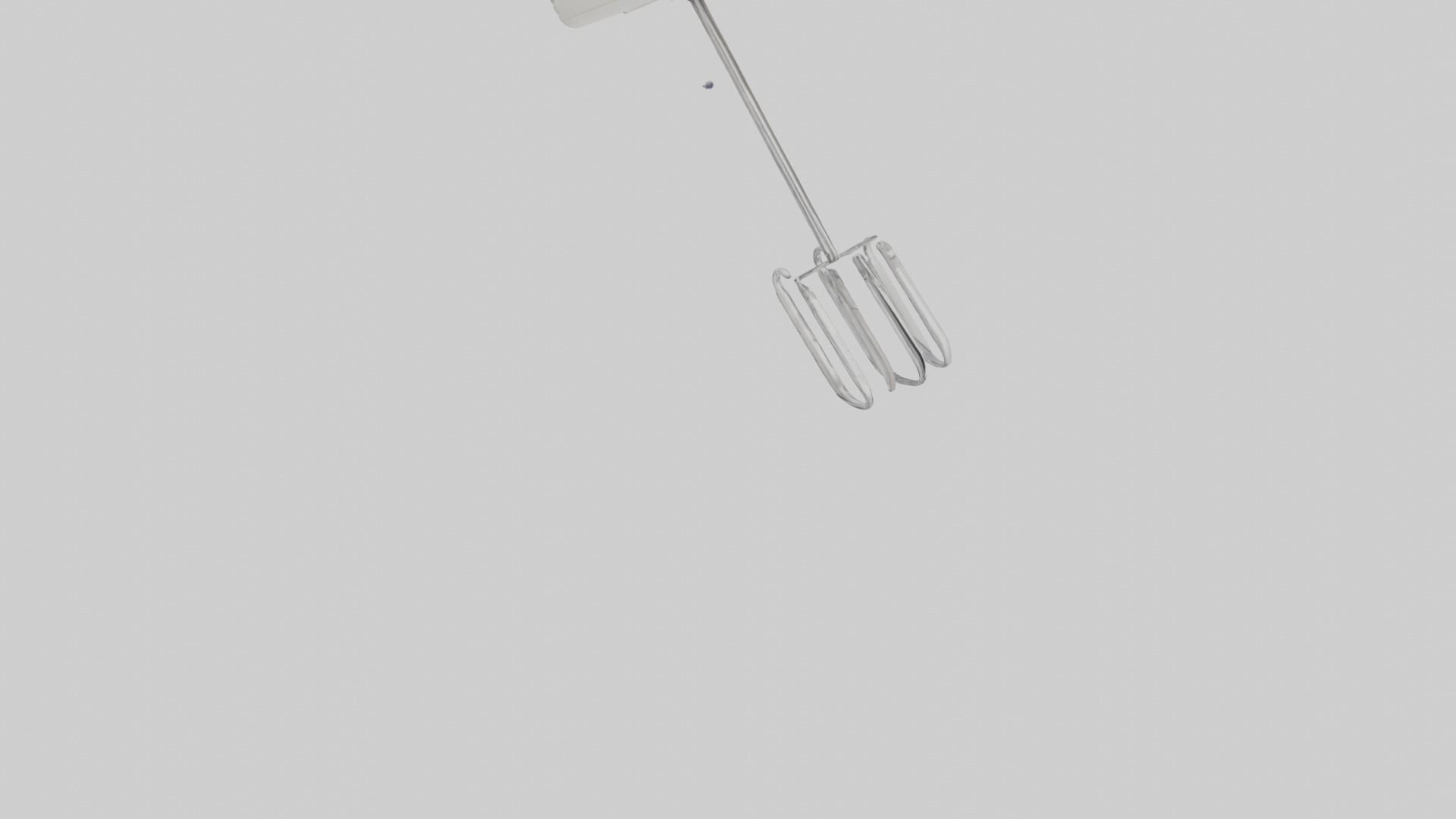 Hand mixer model Low-poly 3D model_6