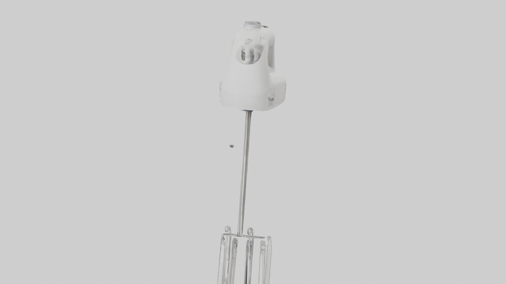 Hand mixer model Low-poly 3D model_16