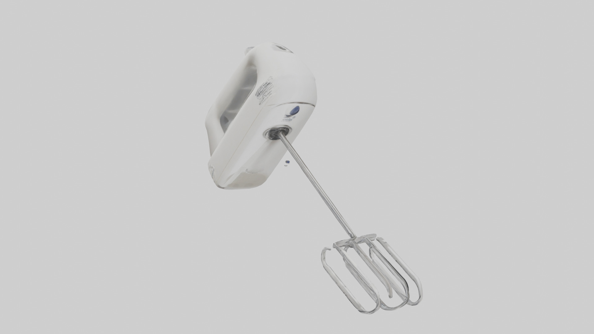 Hand mixer model Low-poly 3D model_7