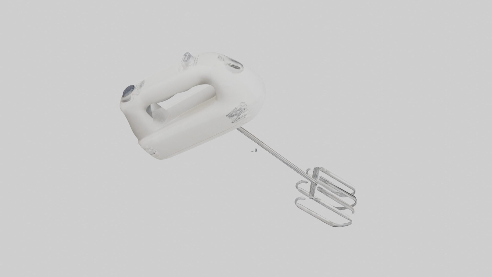 Hand mixer model Low-poly 3D model_18