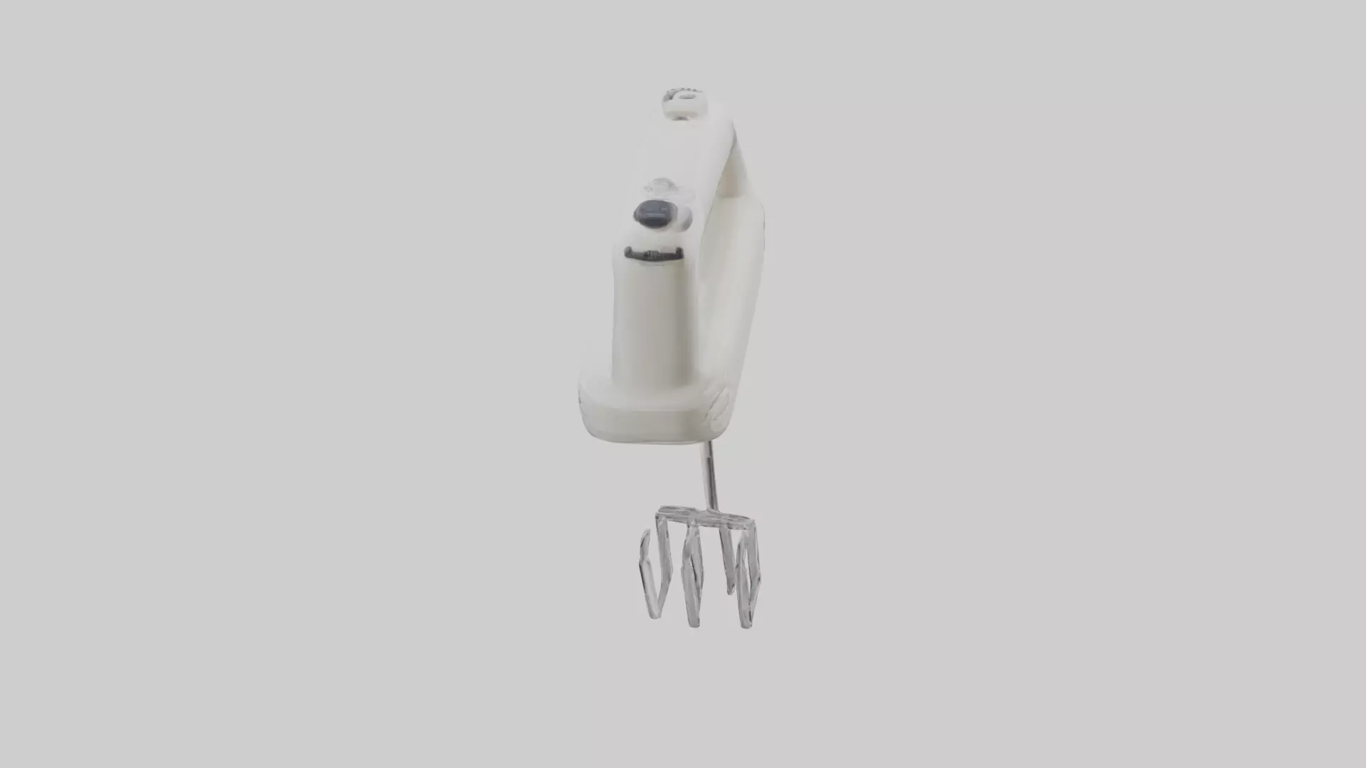 Hand mixer model Low-poly 3D model_0