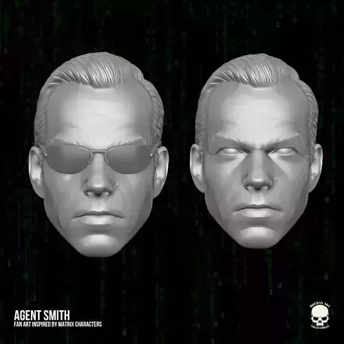 Agent Smith - Matrix 3D printables for action figures