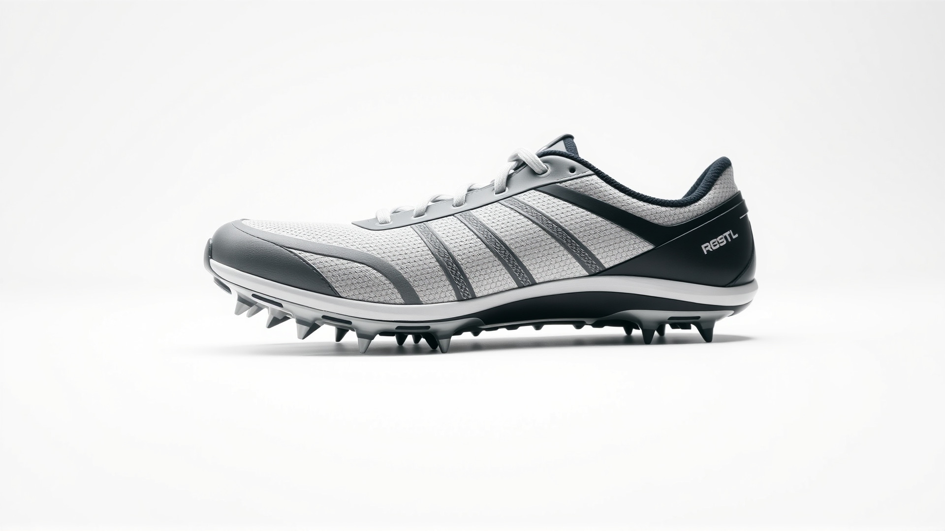 Cross-Country Running Shoe with Reinforced Spikes Low-poly 3D model_6