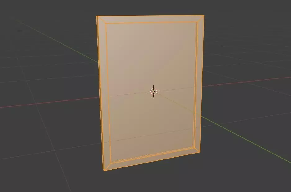 Nature photoframe  3D model_4