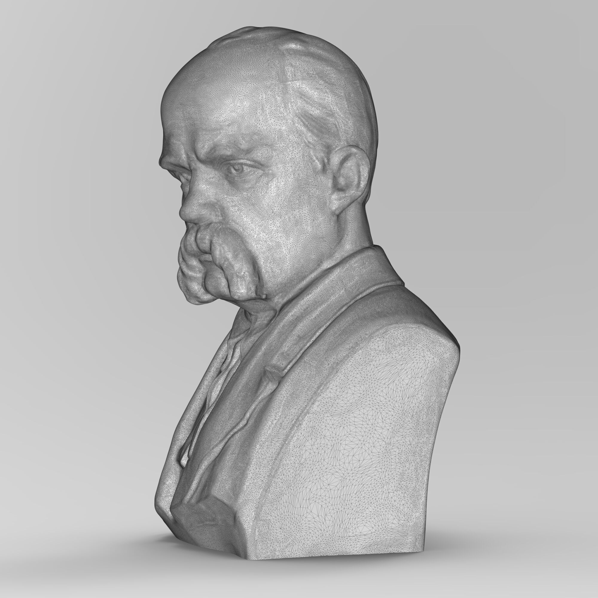 Taras Shevchenko 3D print model_20