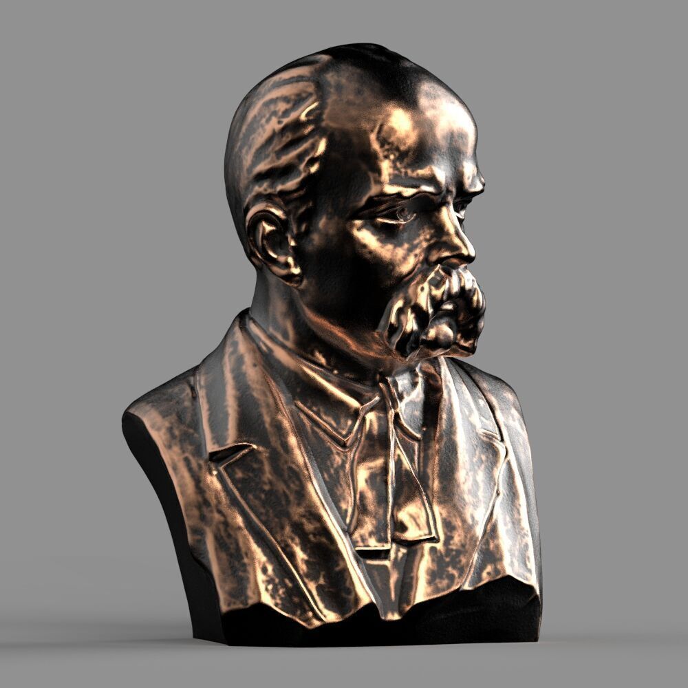 Taras Shevchenko 3D print model_1