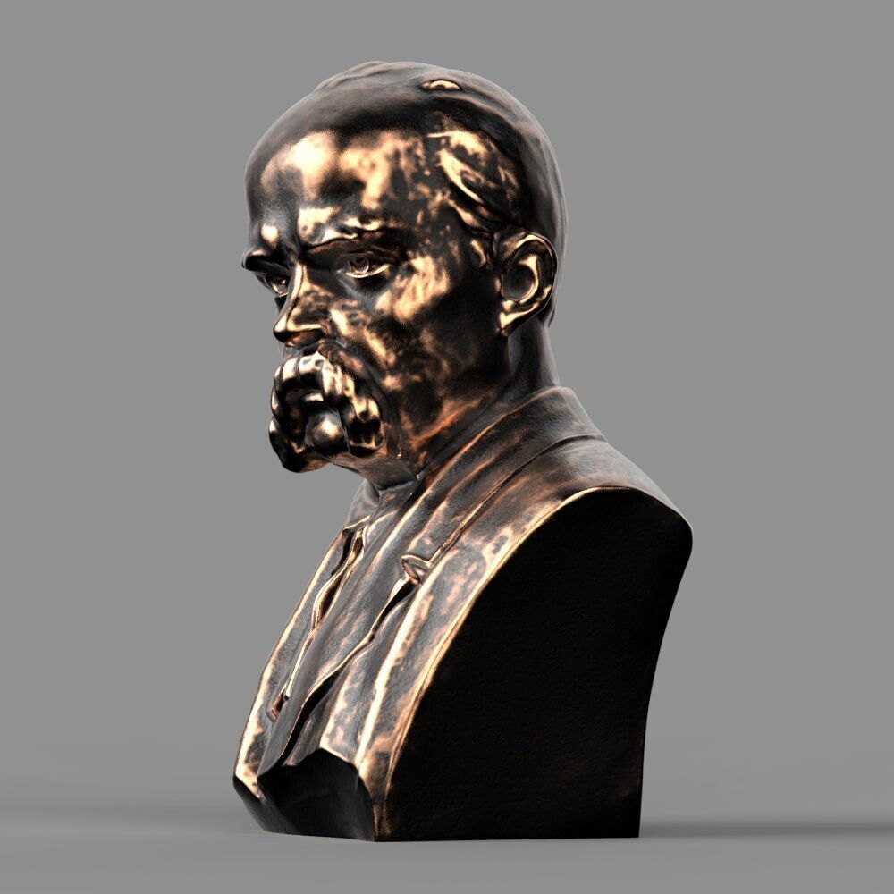 Taras Shevchenko 3D print model_3
