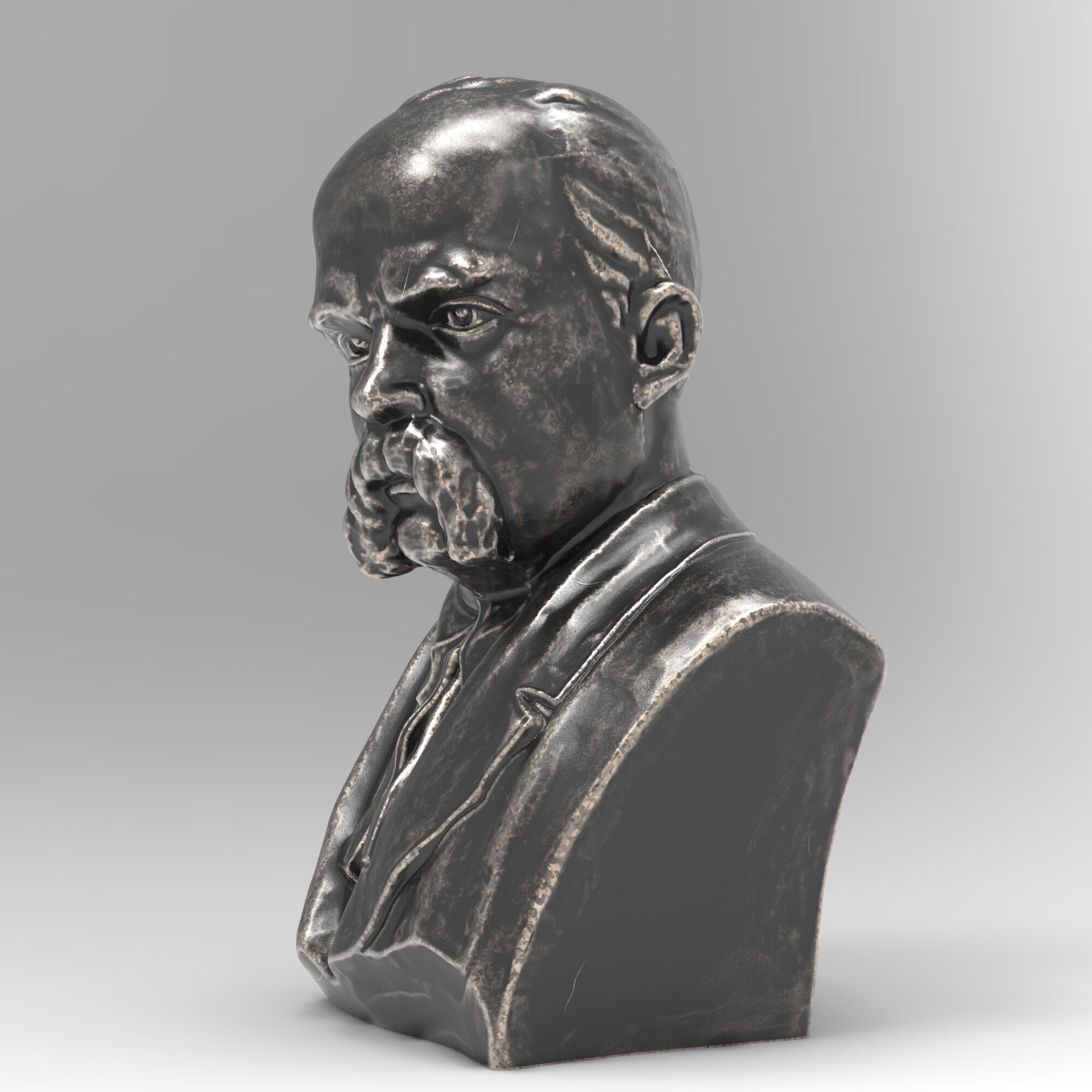 Taras Shevchenko 3D print model_27