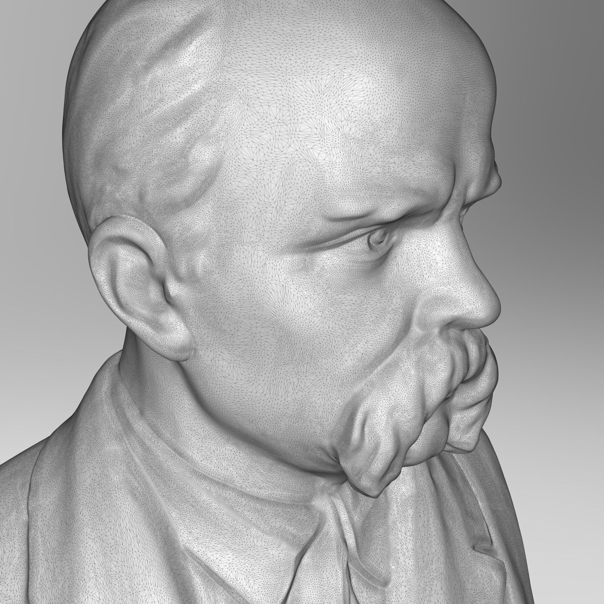 Taras Shevchenko 3D print model_24