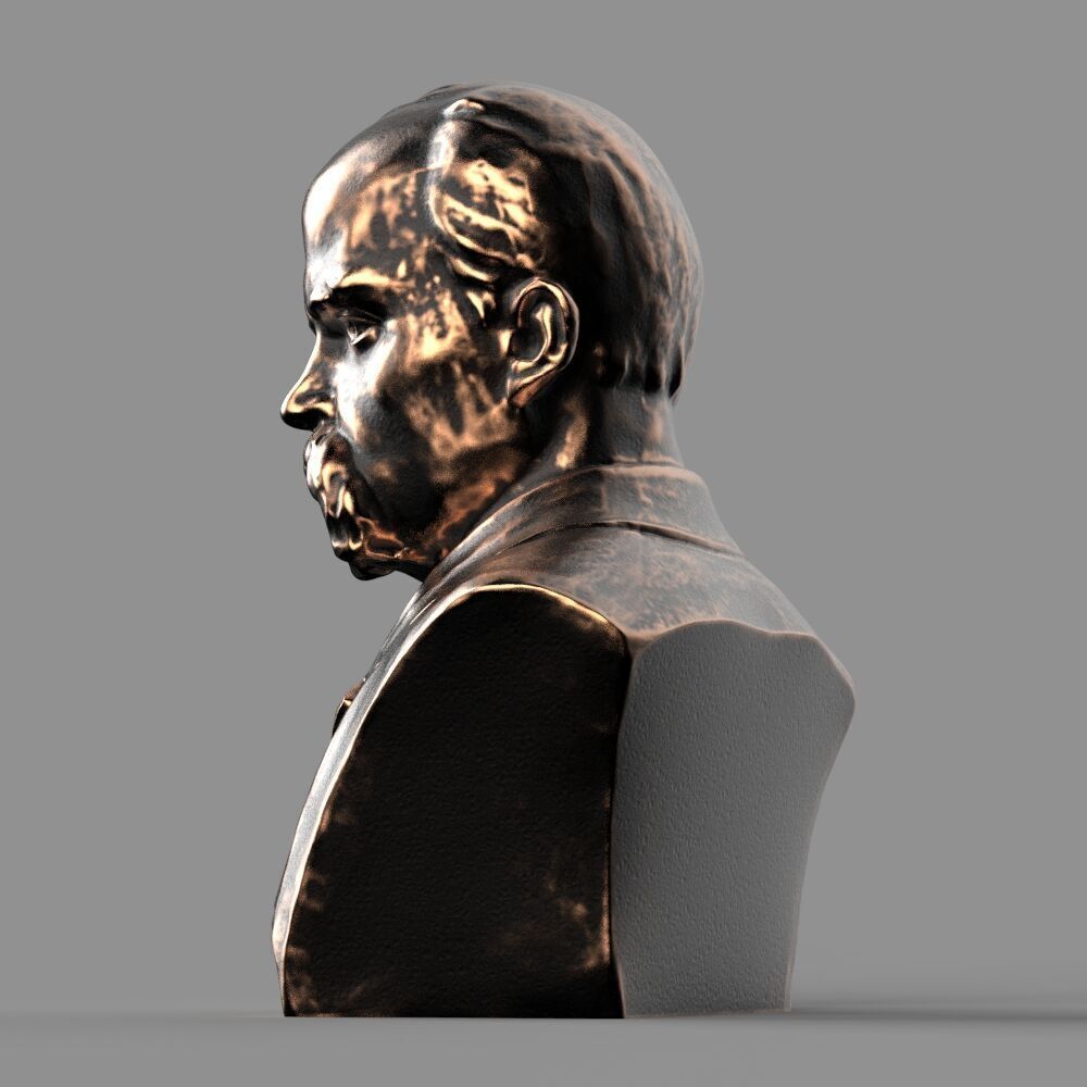 Taras Shevchenko 3D print model_4