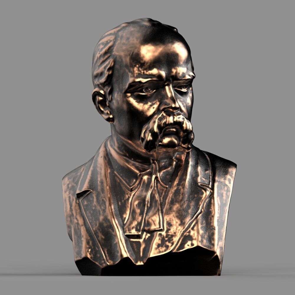 Taras Shevchenko 3D print model_2