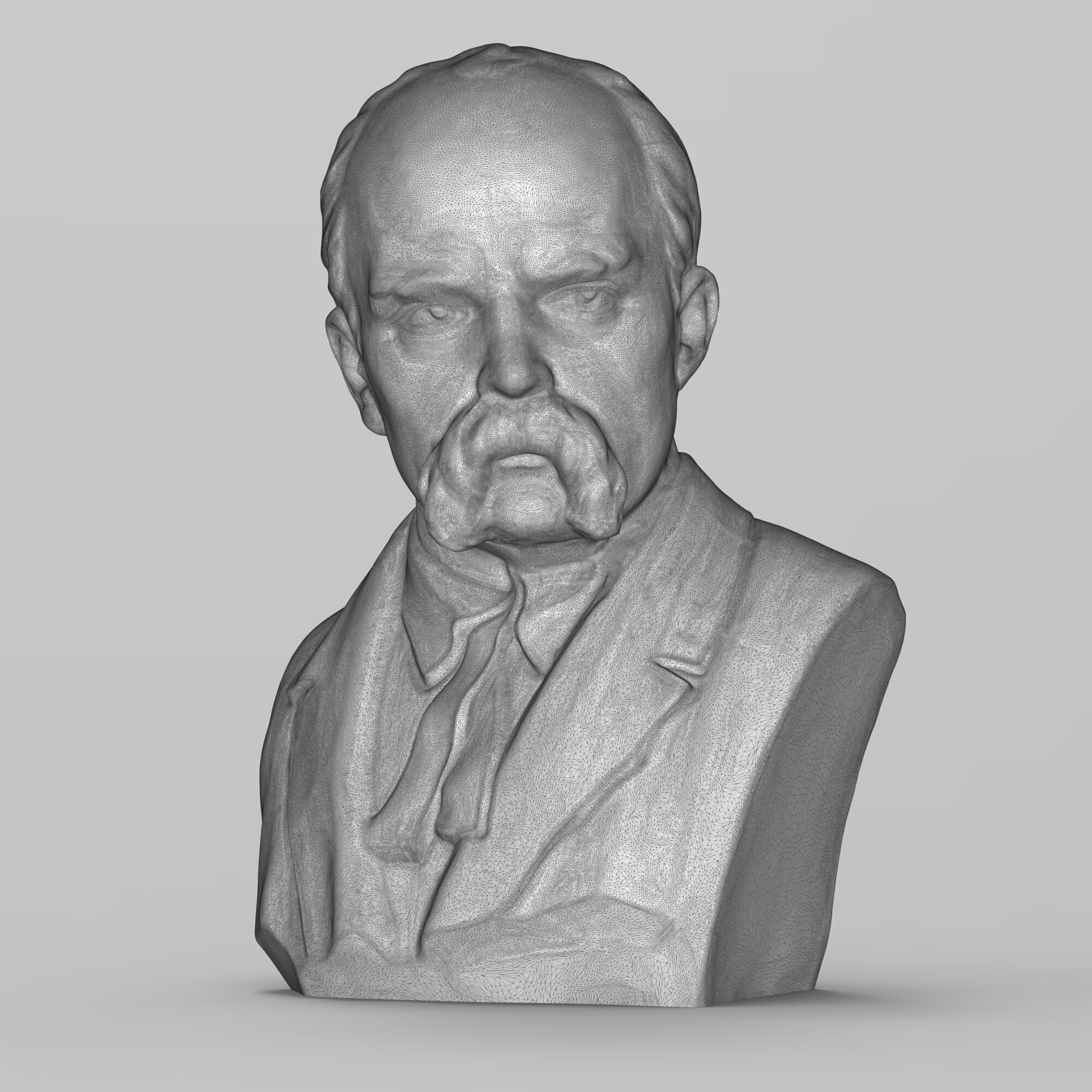 Taras Shevchenko 3D print model_19