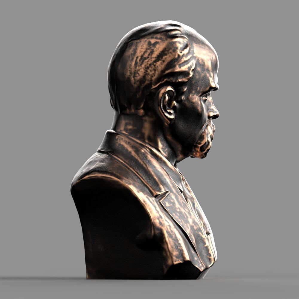 Taras Shevchenko 3D print model_7