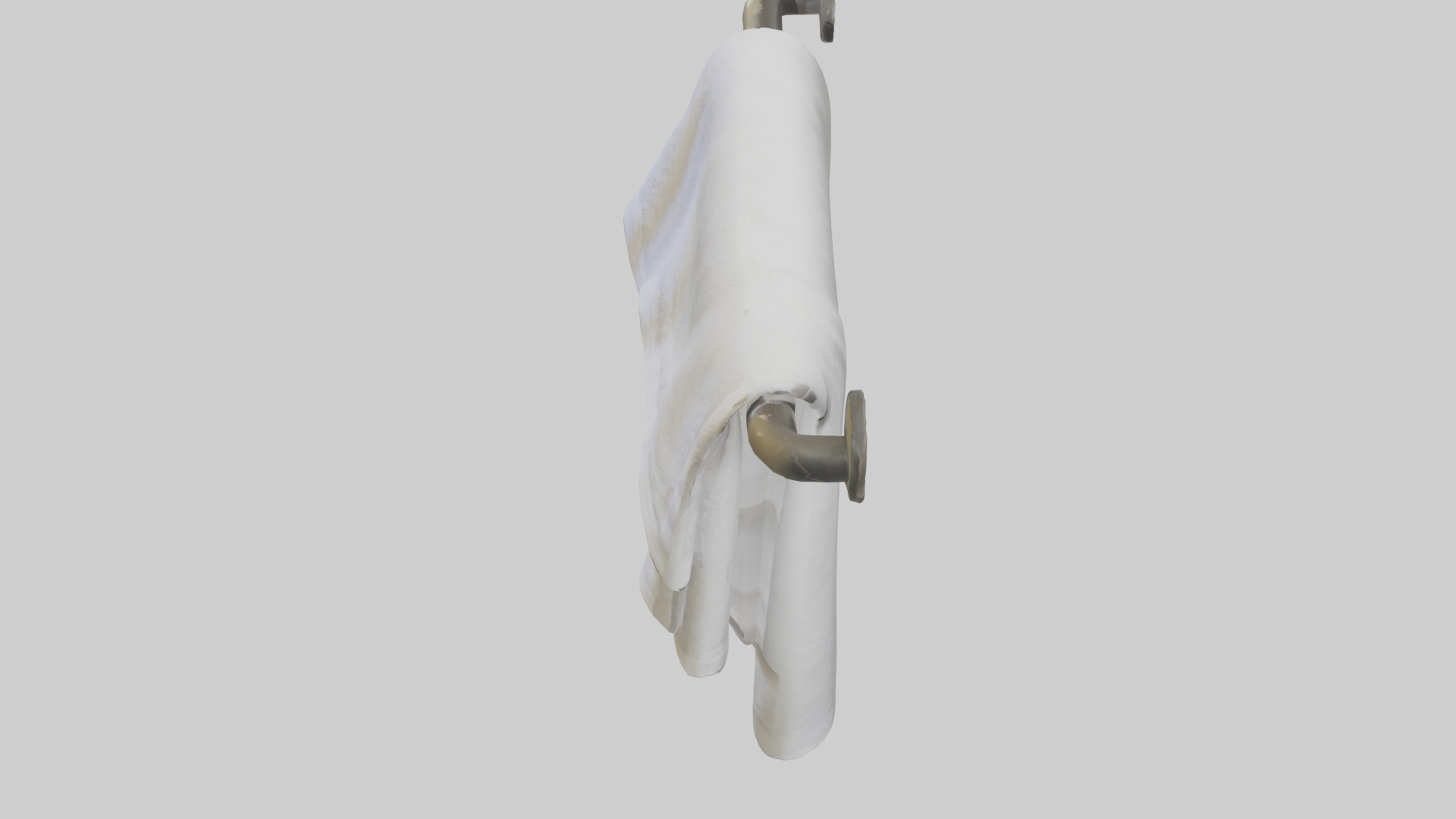 Hand towel model Low-poly 3D model_17