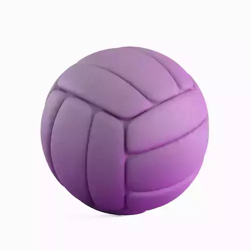 Simple Volleyball Ball 06