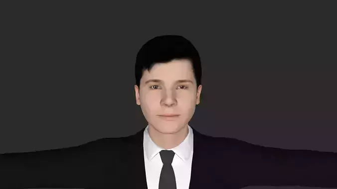 harrison burton Hyper Realistic Full Body Fully Rigged Character