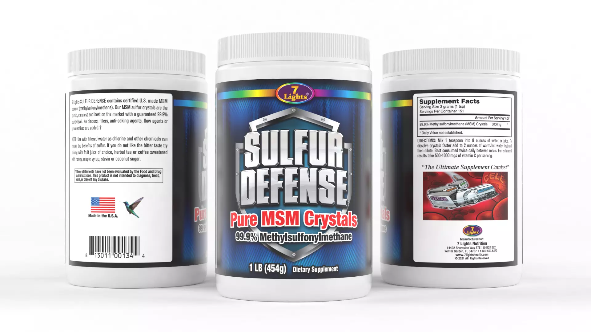 Protein Powder 3D model